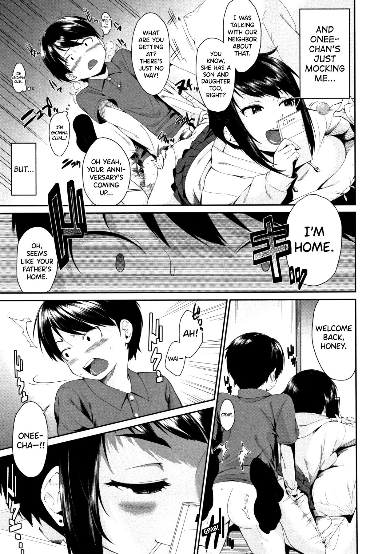 Hentai Manga Comic-Together With Onee-chan! Ch.1-2-Read-9